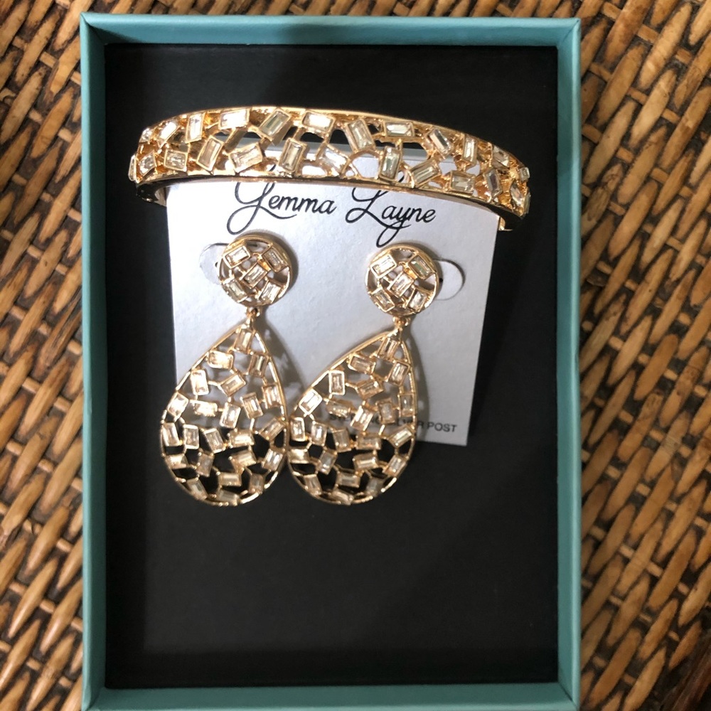 Baguette rhinestone Jewelry